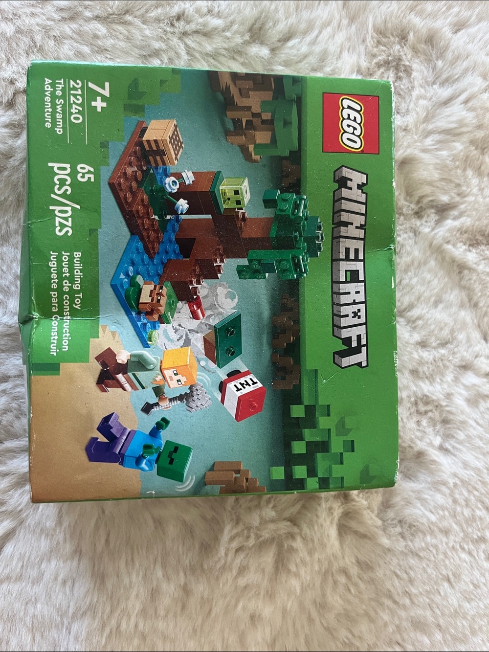 LEGO Minecraft The Swamp Adventure Building Toy - Green